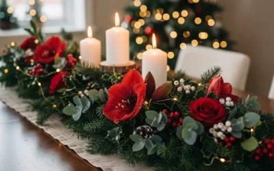 Festliche Tischdekoration